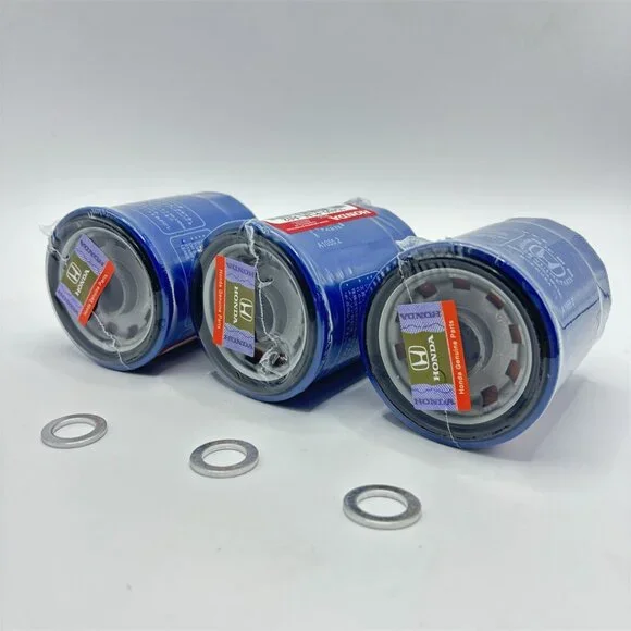 Genuine Honda 15400-PLM-A02 Oil Filter 3 Pk Filters, 3 Washers - Picture 4 of 6